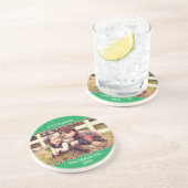 En Grès Dessous de verre photo de vacances (Côté)