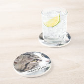 En Grès Dessous de verre photo personnalisés | Ajoutez vot (Côté)