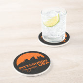 EN GRÈS DESSOUS DE VERRE PITTSBURGH (Côté)