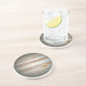 En Grès Dessous de verre planétaires - Jupiter (Côté)