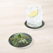 En Grès Dessous de verre Plante tropical (Côté)