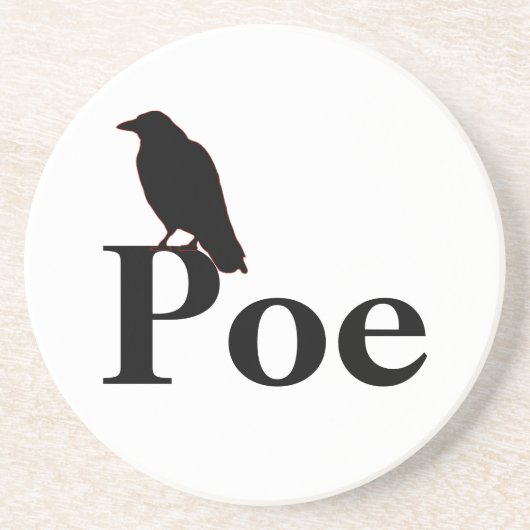 En Grès Dessous de verre Poe (Devant)