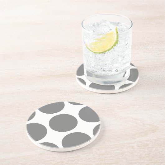 En Grès Dessous de verre Pois (Côté)