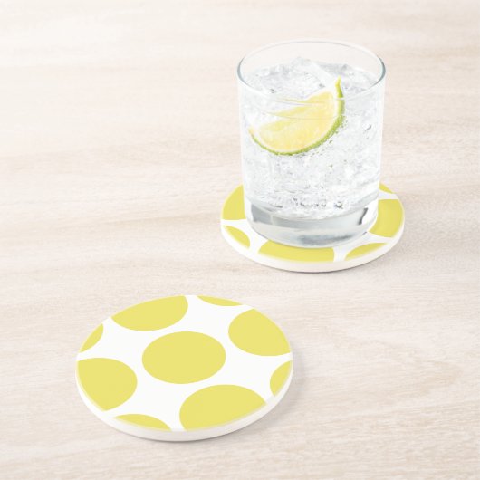 En Grès Dessous de verre Pois (Côté)