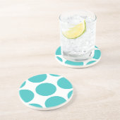 En Grès Dessous de verre Pois (Côté)