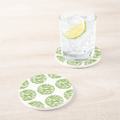En Grès Dessous de verre Pois de Zebra (Côté)