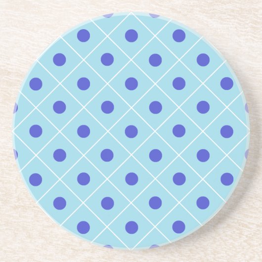 En Grès Dessous de verre Poka Dot (Devant)
