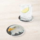 En Grès Dessous de verre principaux d'Eagle (Côté)