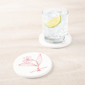 En Grès Dessous de verre Queencup Beadlily (Côté)