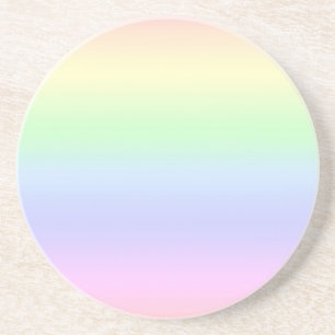 En Grès Dessous de verre Rainbow Pastel