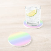 En Grès Dessous de verre Rainbow Pastel (Côté)