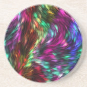 En Grès Dessous de verre Rainbow Splash Glass (Devant)