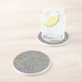 En Grès Dessous de verre Rainbow Spray (Côté)