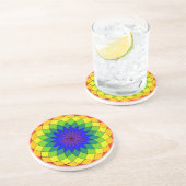 En Grès Dessous de verre Rainbow Torus (Côté)