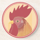 En Grès Dessous de verre Rooster Sandstone (Devant)