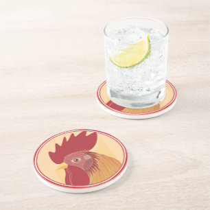 En Grès Dessous de verre Rooster Sandstone