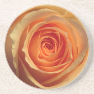 En Grès Dessous de verre rose jaune