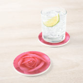 En Grès Dessous de verre Rose Rose Rose Rose Rose Cadeaux  (Côté)