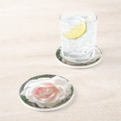 En Grès Dessous de verre roses (Côté)