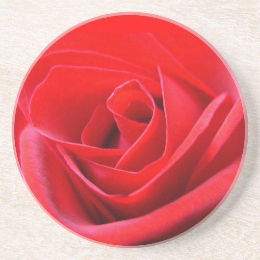 En Grès Dessous de verre roses Rose Rouge Cadeaux Keepsaké (Devant)