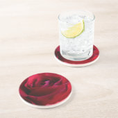 En Grès Dessous de verre Roses Rouges Roses Roses Roses Ro (Côté)