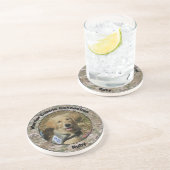 En Grès Dessous de verre rouges (Côté)