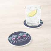 En Grès Dessous de verre Sandstone de Los Angeles (Côté)