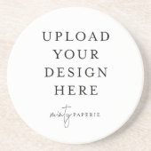 En Grès Dessous de verre Sandstone - Faites-le vous-même (Devant)