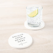 En Grès Dessous de verre Sandstone - Faites-le vous-même (Côté)