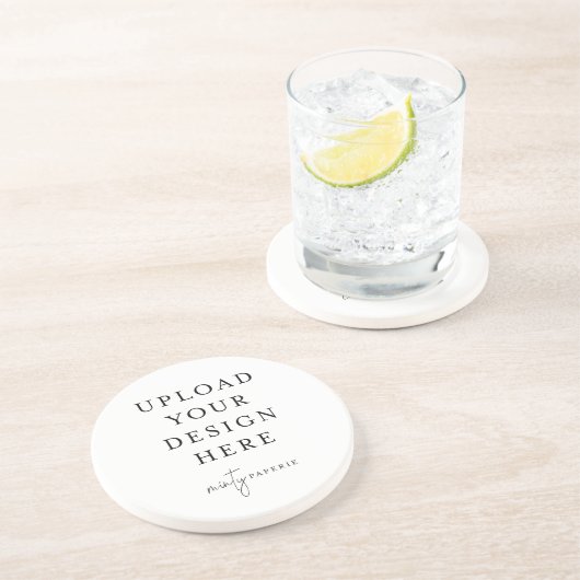 En Grès Dessous de verre Sandstone - Faites-le vous-même (Côté)