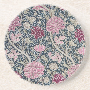 EN GRÈS DESSOUS DE VERRE SANDSTONE : WILLIAM MORRIS : FLOR