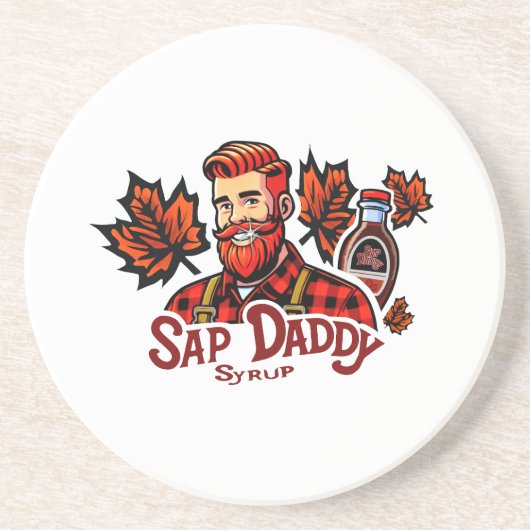 En Grès Dessous de verre Sap Daddy (Devant)