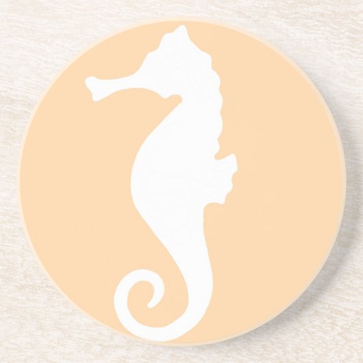 En Grès Dessous de verre Seahorse (Devant)