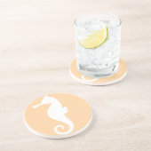 En Grès Dessous de verre Seahorse (Côté)