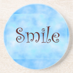 En Grès Dessous de verre souriant