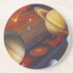 En Grès Dessous de verre spatial