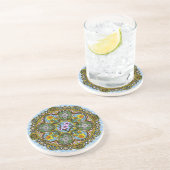 En Grès Dessous de verre Spring Nouveau (Côté)