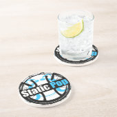 En Grès Dessous de verre statiques de bruit (Côté)