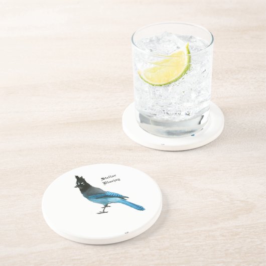 En Grès Dessous de verre Stellar Blue Jay (Côté)