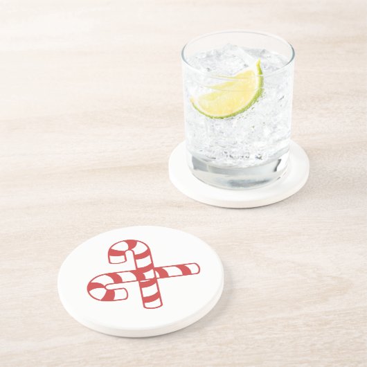 EN GRÈS DESSOUS DE VERRE - SUCRES DE CANNE (Côté)