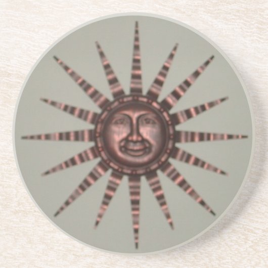 En Grès Dessous de verre SUN AZTEC (Devant)
