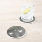 En Grès Dessous de verre Swan Natation (Côté)