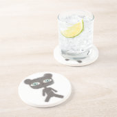 En Grès Dessous de verre Teddy Bear (Côté)