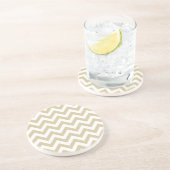 En Grès Dessous de verre tendance Chevron (Côté)