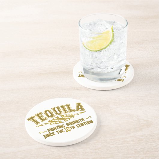 EN GRÈS DESSOUS DE VERRE TEQUILA (Côté)