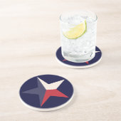 En Grès Dessous de verre Texas Star (Côté)