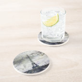 En Grès Dessous de verre texturisés de Paris (Côté)