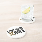 En Grès dessous de verre "TROU PIE" (Côté)
