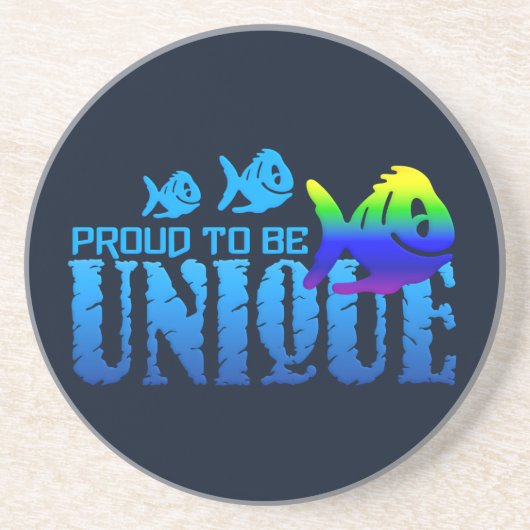 En Grès Dessous de verre unique (Devant)