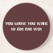 En Grès dessous de verre vilains (Devant)